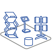 Découvrez les accessoires pour stands