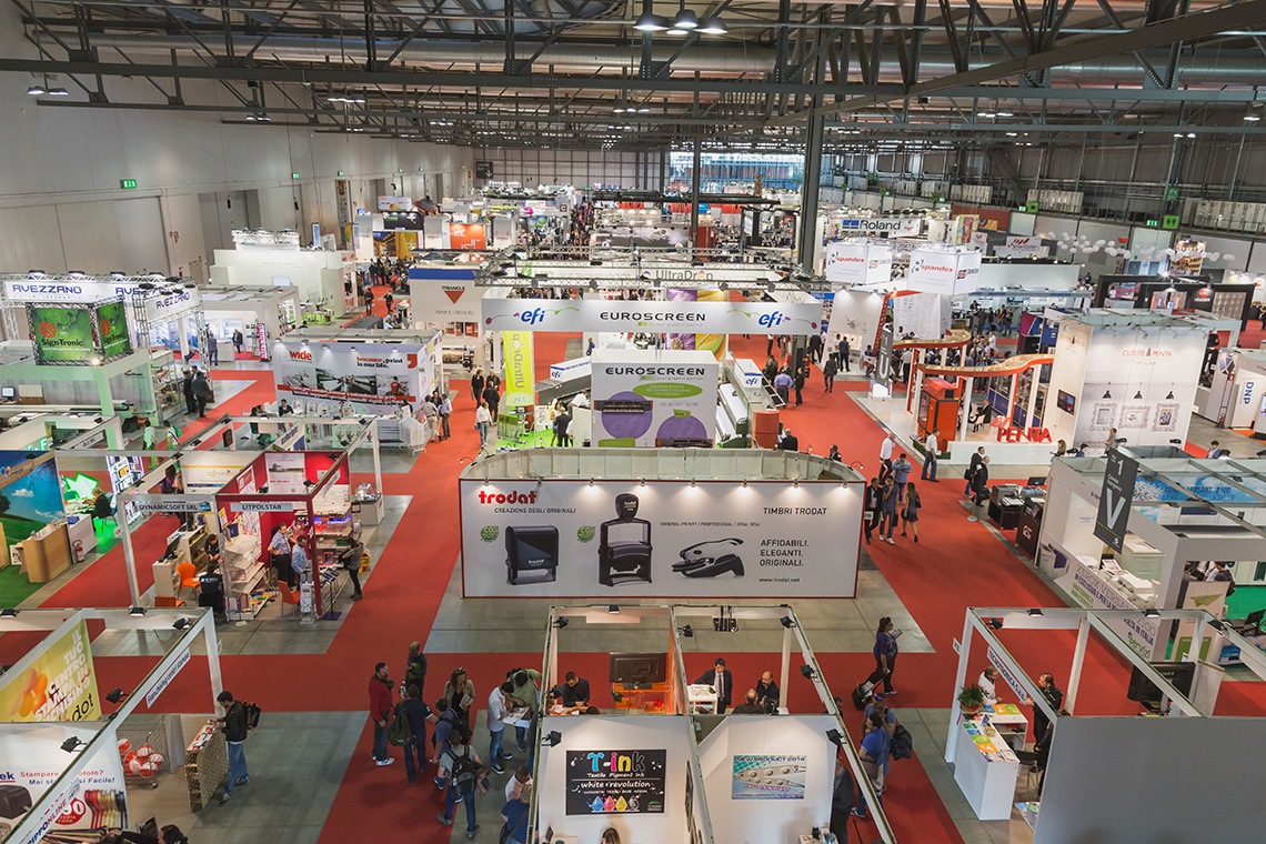 Exemple de stand traditionnel sur le Viscom