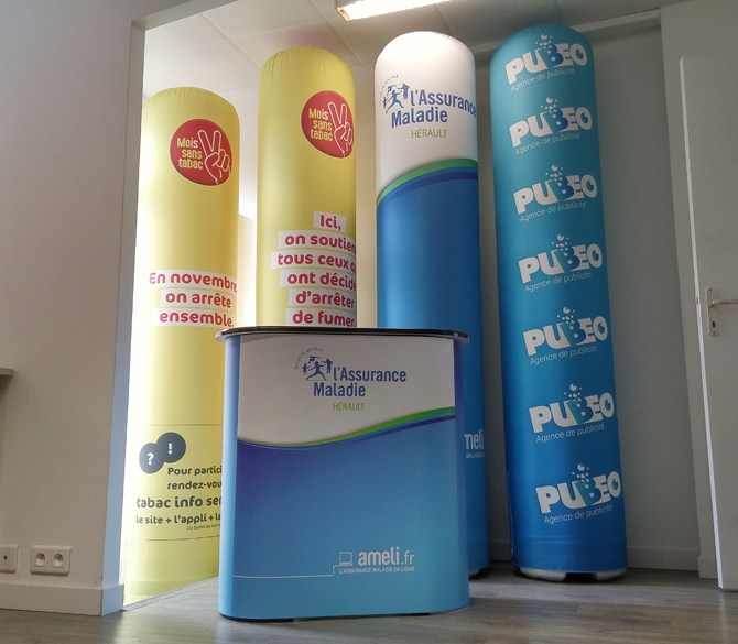 Un comptoir d'accueil pour l'assurance maladie 
