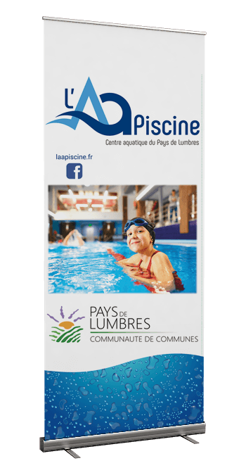 Roll Up 3D pour Pays de Lumbres 