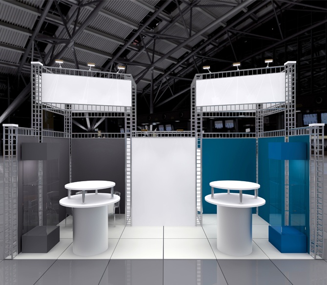 Conception de stand modulaire 