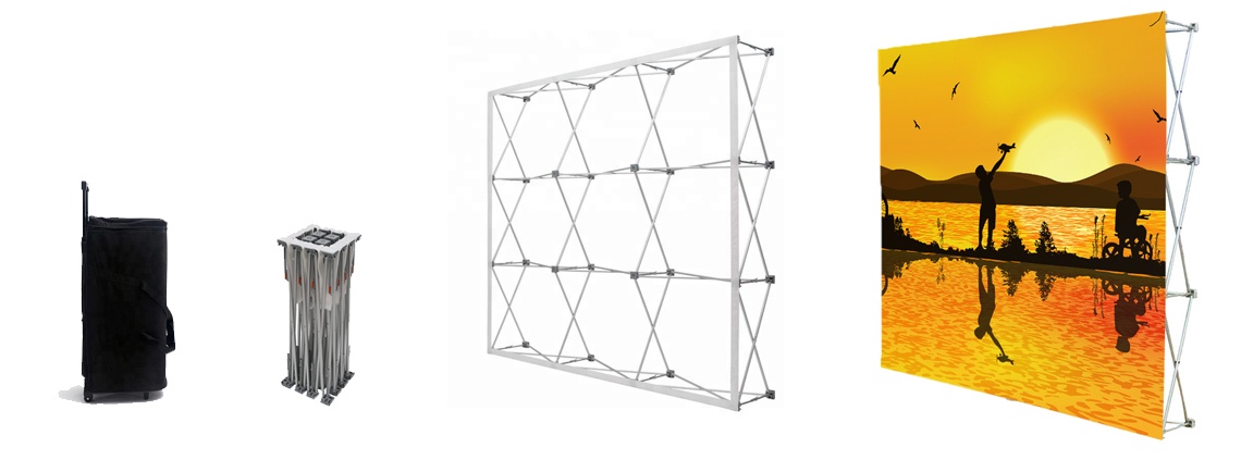 Montage d'un stand parapluie pliable